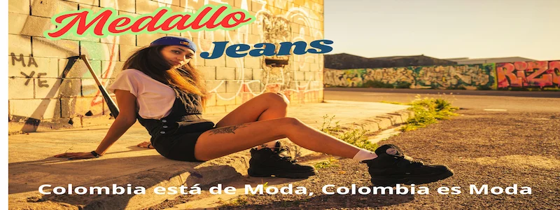 Jeans Colombianos Premium con tecnología levanta cola — MEDALLO Jeans