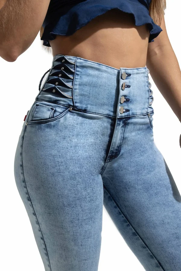 Jean skinny Lujuria Ref. 71316 vista dos trasera