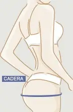 Cómo medir la cadera