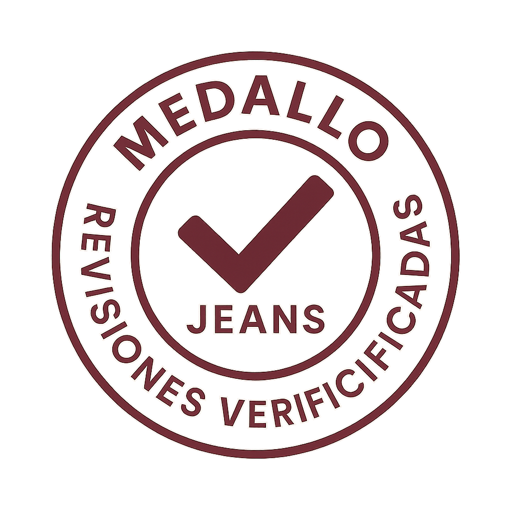 Sello oficial de reseñas verificadas MEDALLO Jeans