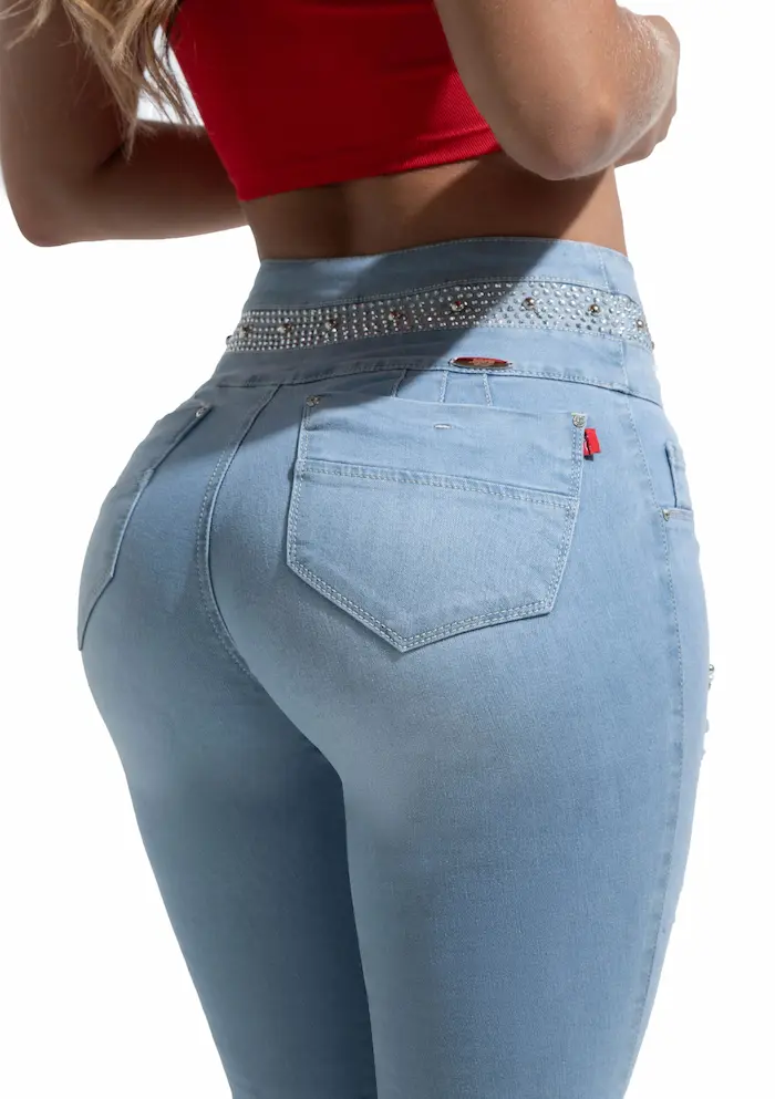 Jeans colombianos en España estilo push up levanta cola